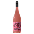 Bottle of Doom Juice Rosé wine on a transparent background